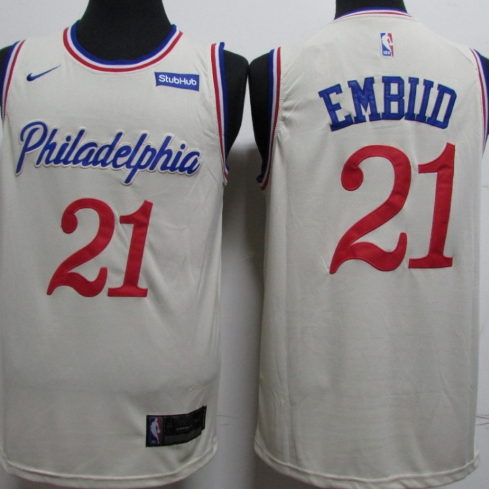 Philadelphia Sixers Jersey # 21 Embiid